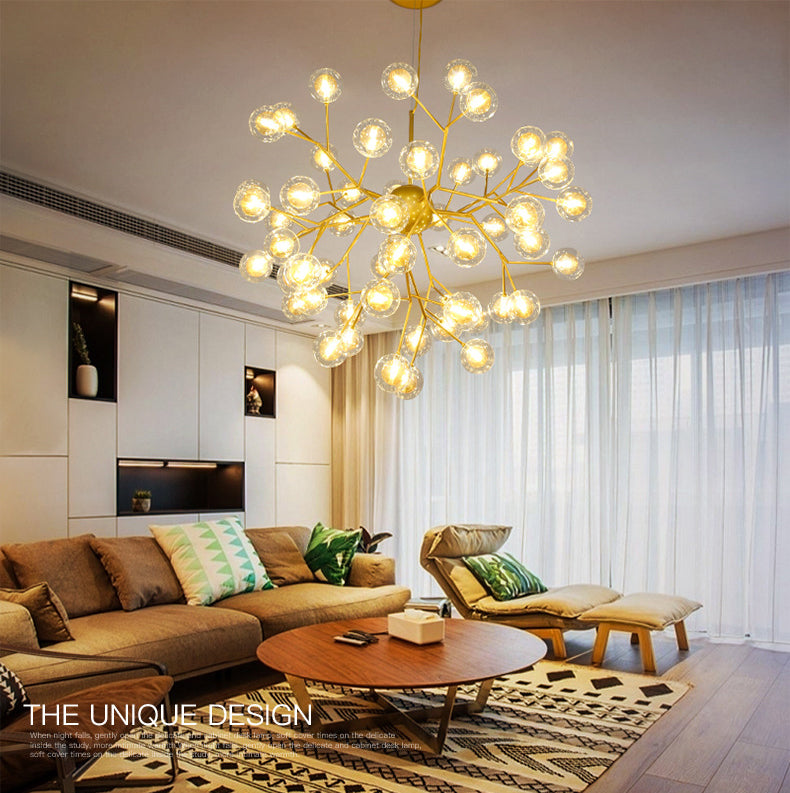 Glass Bubble Ball Tree Light | LED Branch | Aurorae