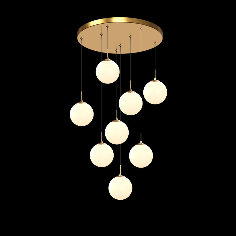 modern chandeliers for high ceiling foyer