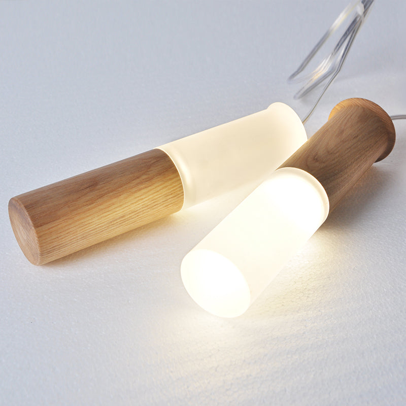 Grow Stick Pendant Light | Wooden LED Modern | Aurorae