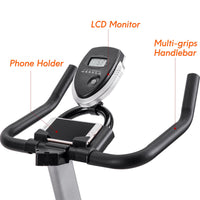 Thumbnail for Indoor Cycling Bike Stationary | Belt Driven Smooth Exercise Bike with Oversize Soft Saddle