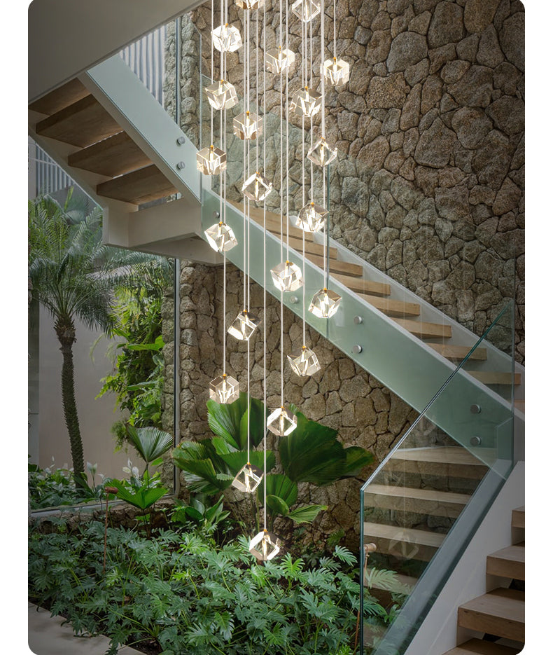 Irregular Crystal Pendant Light | Modern Abstract | Aurorae
