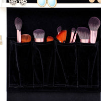 Thumbnail for Jewelry Storage Mirror Cabinet in Brown With LED Lights