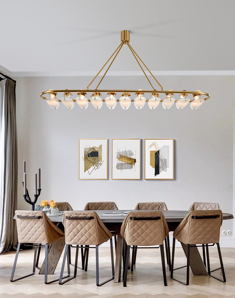 Kitchen Gold Chandelier