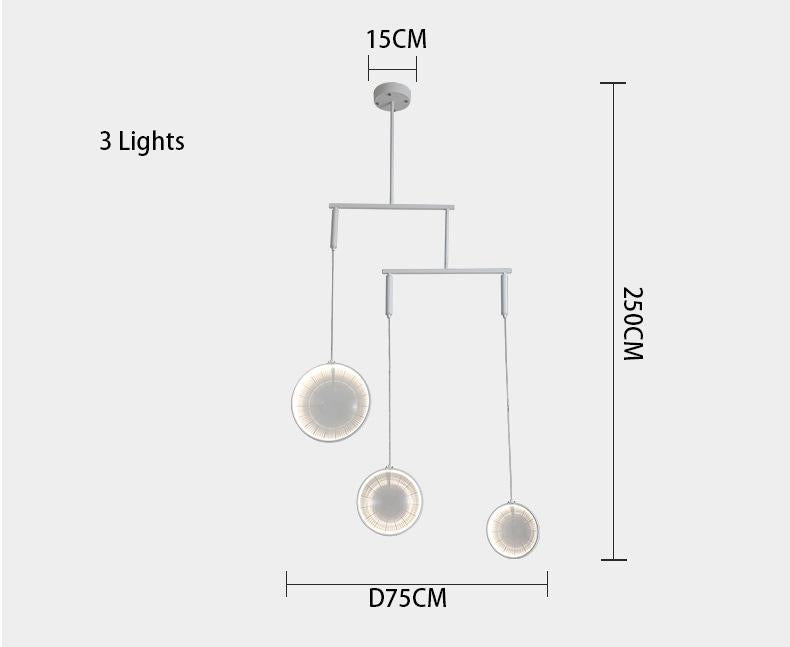 Lenses Pendant Light | Modern Glass Multi-Light | Aurorae