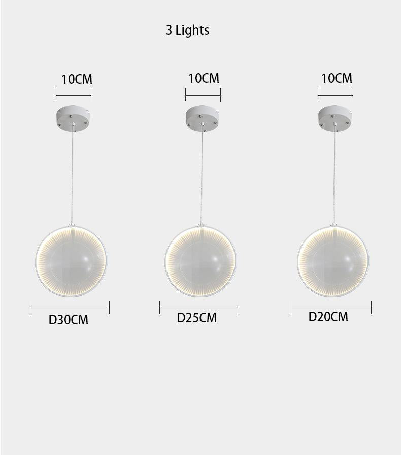 Lenses Pendant Light | Modern Glass Multi-Light | Aurorae