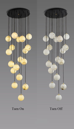 Stair lighting pendant