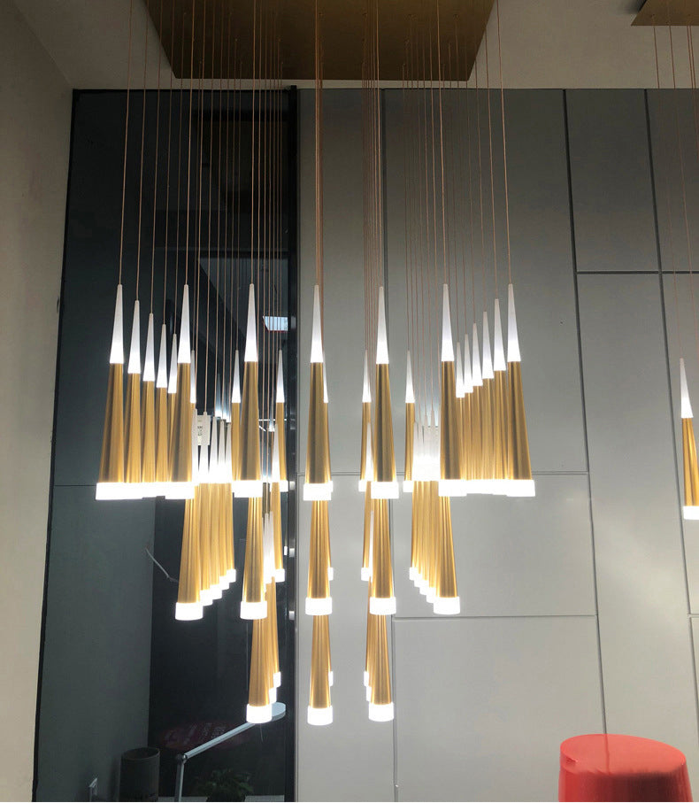 Modern foyer lighting