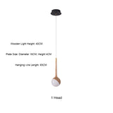 Modern Gourd Hanging Light | Wooden LED Pendant | Aurorae