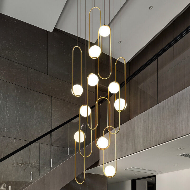 modern minimalist chandelier