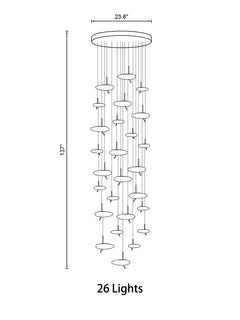 large chandelier for foyer