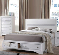 Thumbnail for Naima Eastern King Bed in White