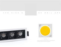 Thumbnail for Recessed Multi-function Strip Ceiling Downlight