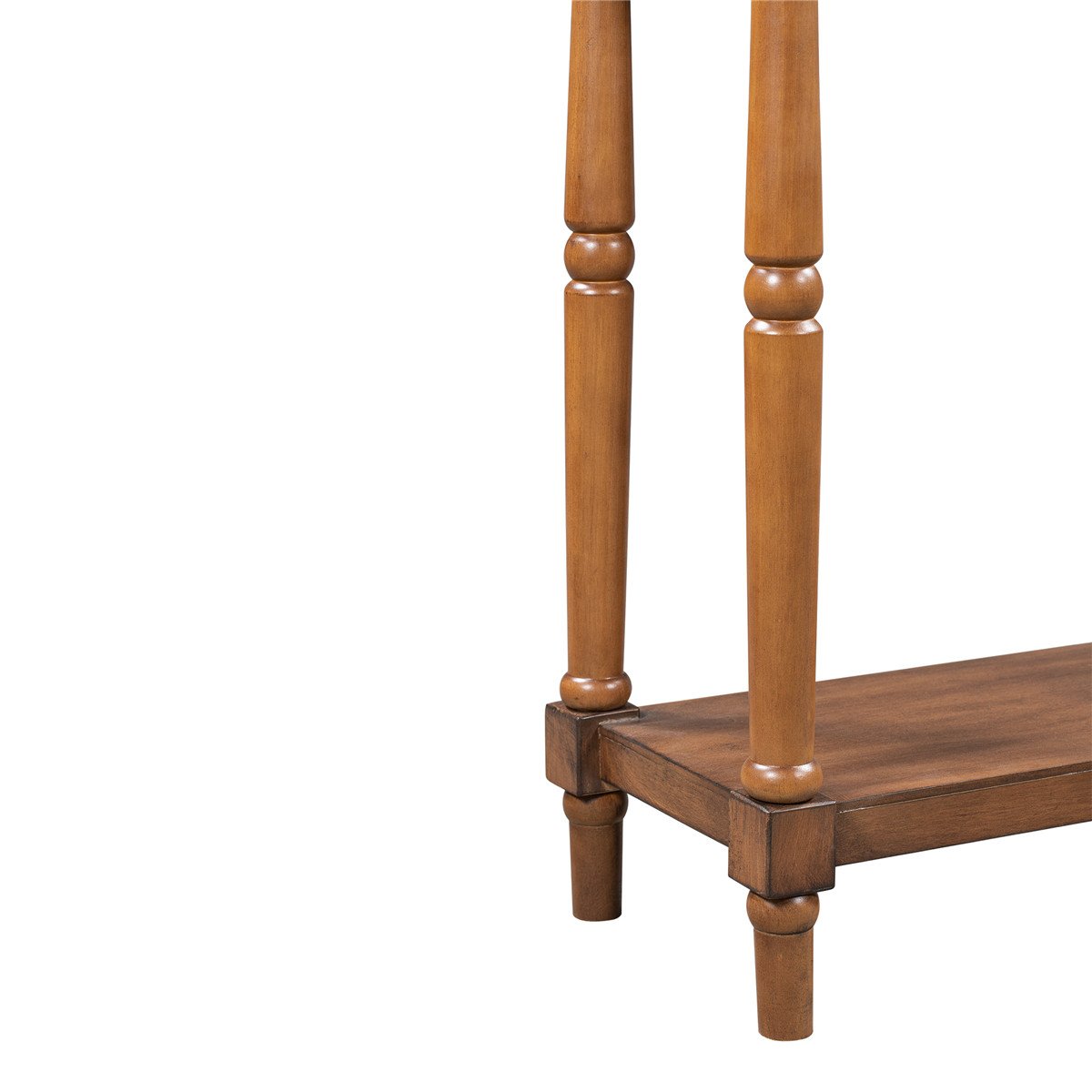 Solid Wood Console Table in Brown