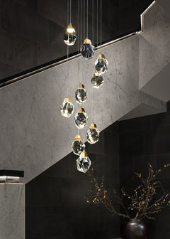 Entry lighting high ceiling
