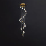 Staircase Raindrop Crystal Pendant | K9 Cascade | Aurorae