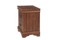 Thumbnail for Traditional Rectangular Nightstand 2 Drawers