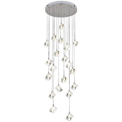 crystal pendant lighting for high ceiling