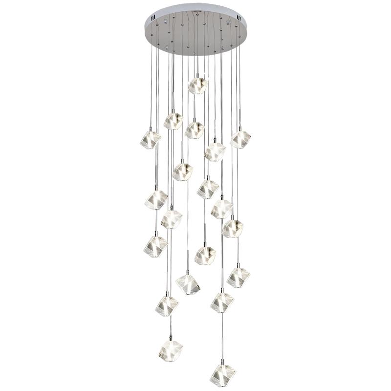 crystal pendant lighting for high ceiling