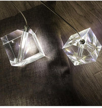 Thumbnail for clear crystal pendants chandelier for foyer