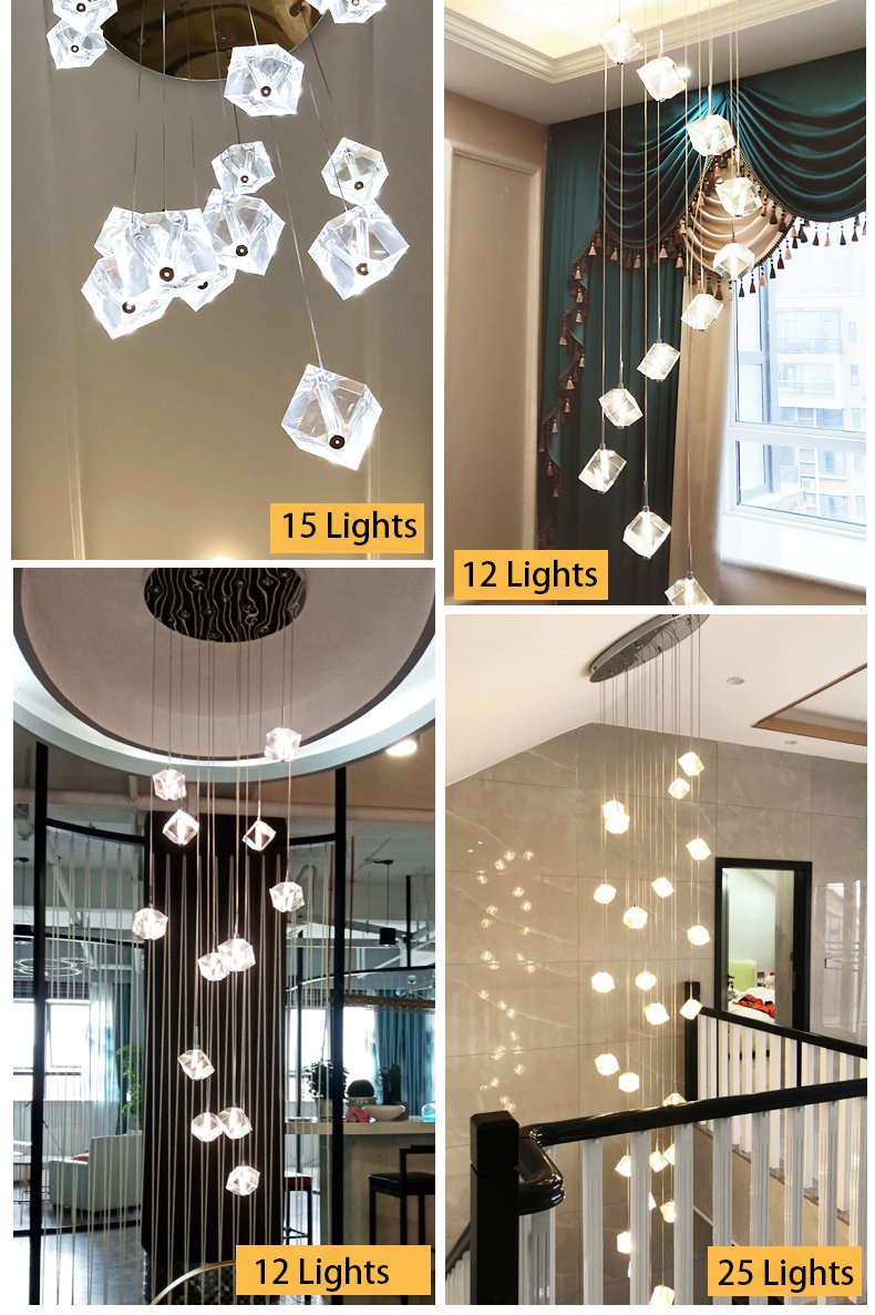round crystal chandelier for interior design