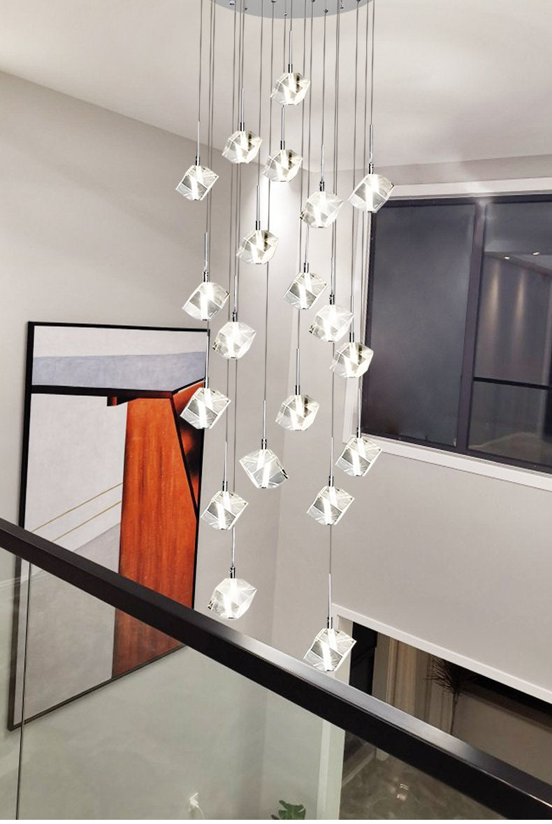 crystal island pendant lighting