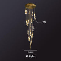 Thumbnail for crystal pendant lighting in multi lights