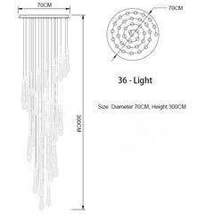 crystal foyer chandelier