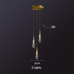 modern 2 story chandelier