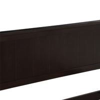 Thumbnail for Wood Platform Bed with Headboard | Wood Slat | Twin