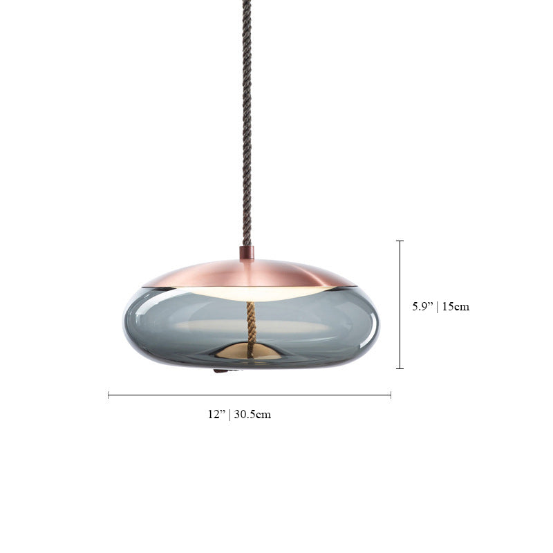 Art Glass Pendant Light | Modern Mini LED | Aurorae