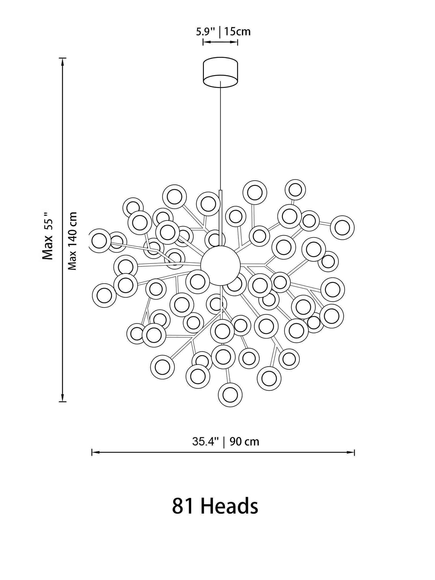 Glass Bubble Ball Tree Light | LED Branch | Aurorae