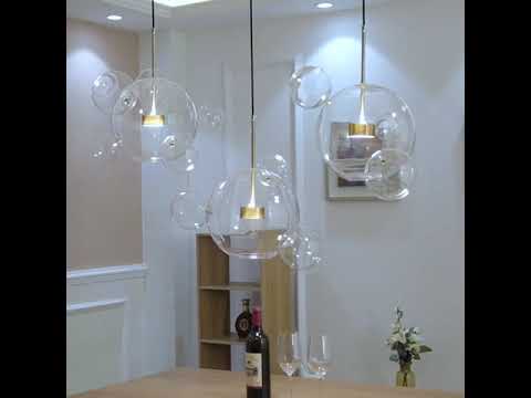 Artistic Glass Ball Chandelier | Modern Cluster LED | Aurorae