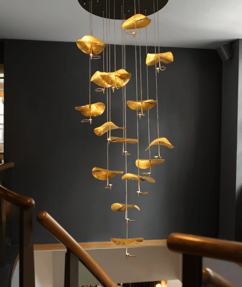 Staircase lighting ideas chandeliers