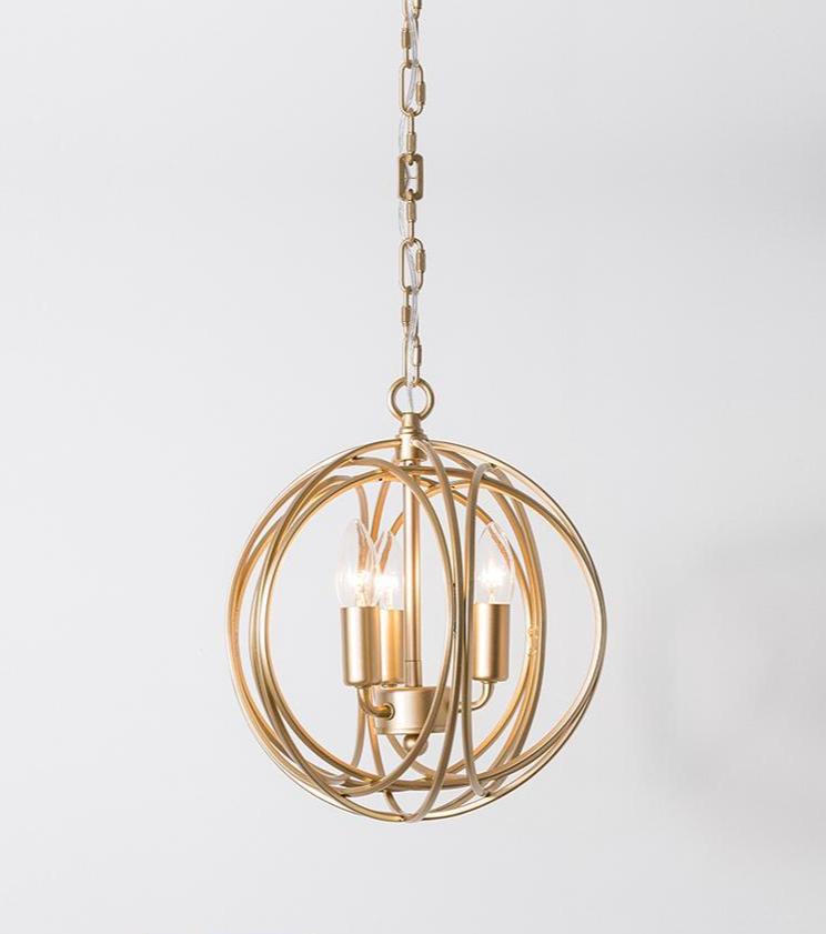 Wrought Iron Cage Lamp