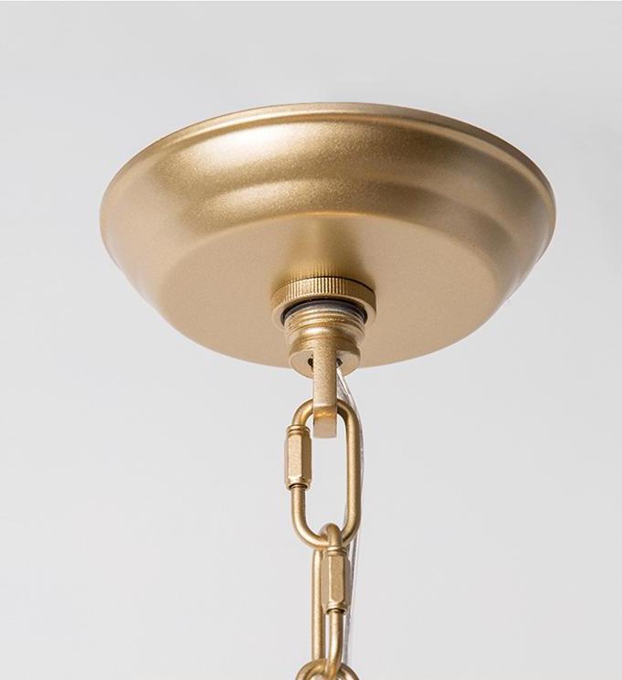 Wrought Iron Cage Pendant | Minimalist Gold | Aurorae