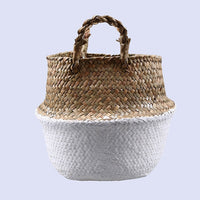 Thumbnail for Foldable Woven Bamboo Storage Basket