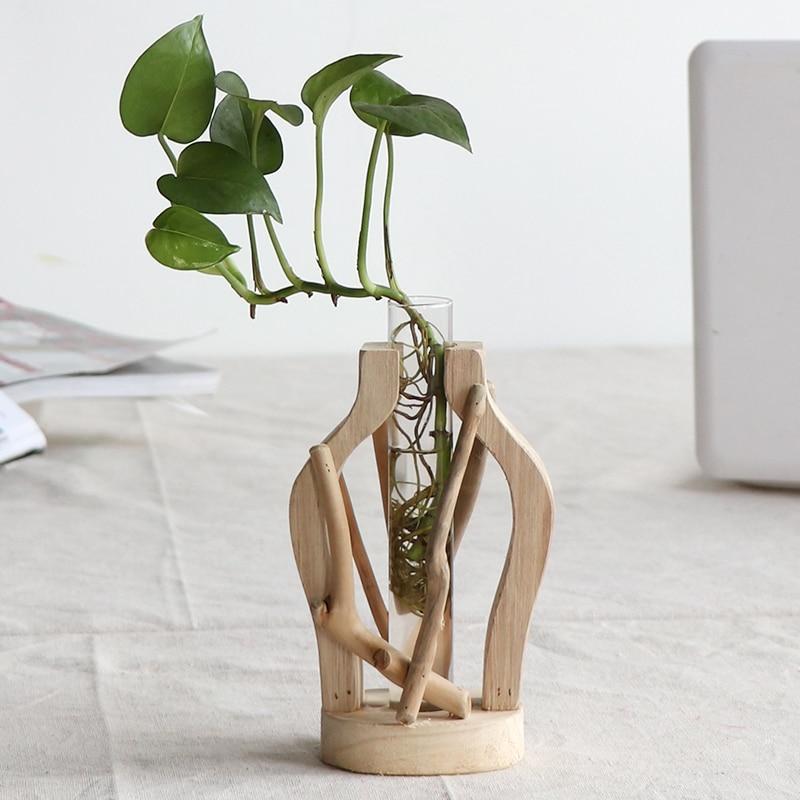 Creative Wooden Vase