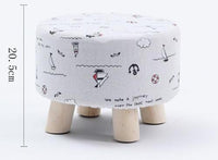 Thumbnail for Modern Nordic Round Footstool
