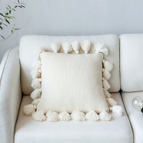 Knit Cushion Cover