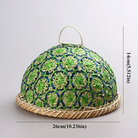 Thumbnail for Bamboo Rattan Storage Stand with Lid
