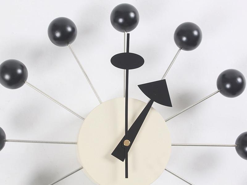Modern Nordic Wooden Clock