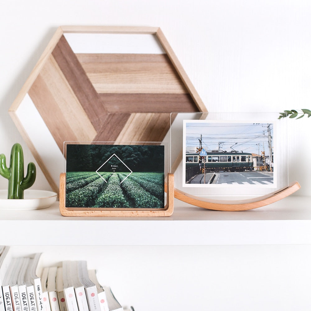 Wooden Photo Frame Standing