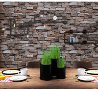 Thumbnail for Vintage Stone Cultural 3D Brick Wallpaper