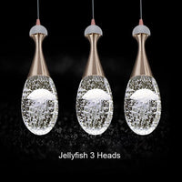 Thumbnail for bubble glass pendant light for interior lighting
