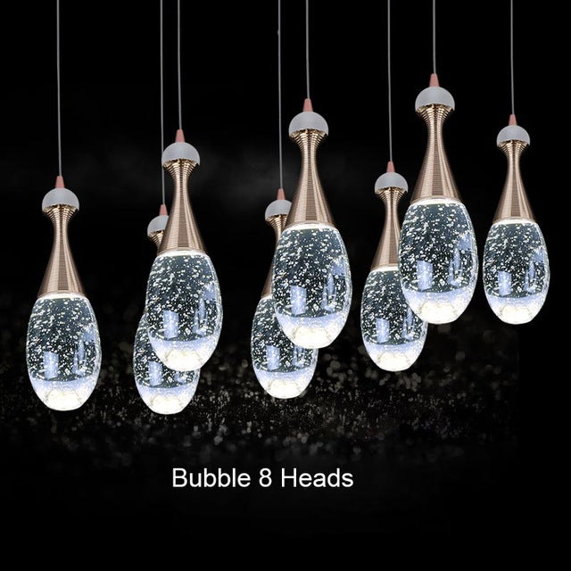 round crystal chandelier with multi pendants