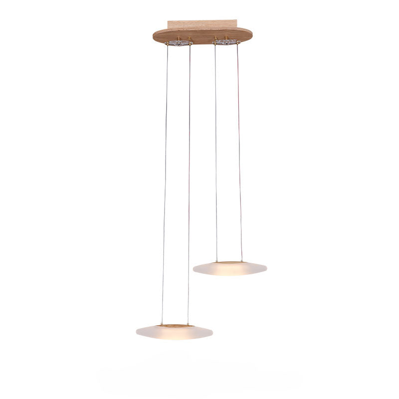 Postmodern Wooden Chandelier | Natural Luxury LED | Aurorae